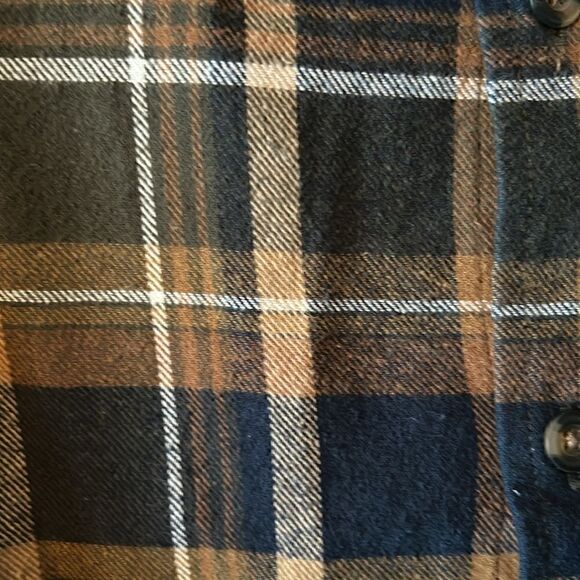 NEW Eddie Bauer Mens Flannel Shirt - Picture 5 of 6